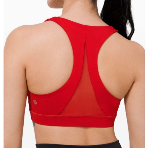 Lululemon invigorate bra red 4 NWT - Picture 2 of 6